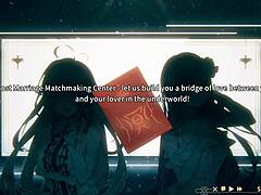 Luna Blowjob Scene In Hentai Game