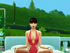 Hot sex in nature animation