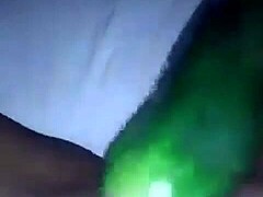 Hot wife masturbates with dildo and fingers