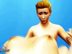 Hot sex in nature animation