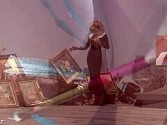 Penthousegold Com - Body Painted Blonde Nicole Sheridan Sucks Off Artist Before Fucking