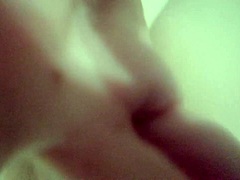 Close-up of milf's big tits and pussy