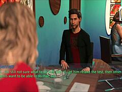 a wife and stepmother 56 play naughty games together!