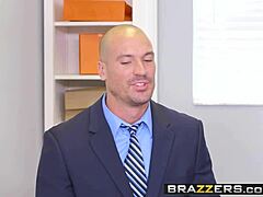 brazzers big tits at work features brittney white and sean lawless in my naked boss