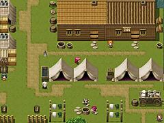 Makina explores the city of ruin in this HRPG anime hentai game episode.