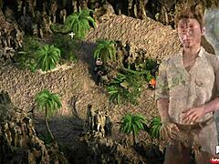 Diana nude in treasure of nadia, masturbating scene.