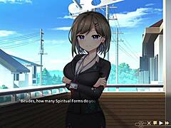 Luna Blowjob Scene In Hentai Game