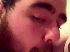 Young Gay Chub Rides Dildo!