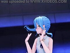 mmd r-18 suisei striptease by kiido