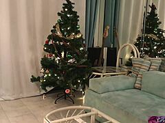 Erin Electra proves she's no virgin with a shocking Christmas gift from stepbrother.