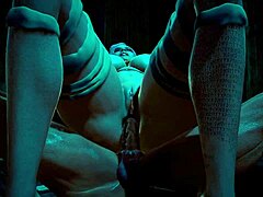 3D Elf Feels Intense Pleasure Loving Big Dick In Uncensored Hentai Animation Episode 2