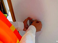 Stranger in Florida licks my wet natural tits and gives blowjob in sexy dress for roleplay fun