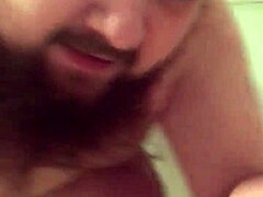 Young Gay Chub Rides Dildo!