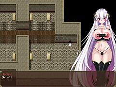 I am the princess starting my escape from prison, facing challenges with big tits and ass