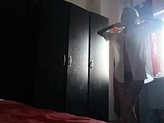 Hot Blonde Fingers Pussy In Friend's House While He's Away.