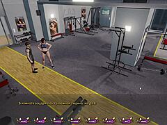 3D BDSM game with Asian stud