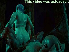 3D Elf Feels Intense Pleasure Loving Big Dick In Uncensored Hentai Animation Episode 2