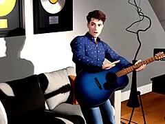 musik luv magick in cel-shaded anime episode one