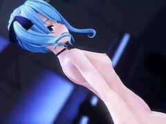 mmd r-18 suisei striptease by kiido