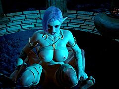 3D Elf Feels Intense Pleasure Loving Big Dick In Uncensored Hentai Animation Episode 2
