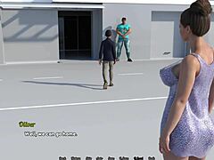 3D porn with perfect housewife