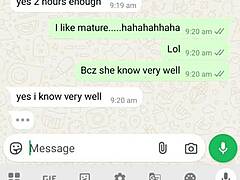 Intriguing MILF massage where she hints at wanting more from me.