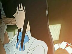 Καυτή δασκάλα καταστρέφεται από σπάταλα εφήβους στο σχολείο Hentaix99!