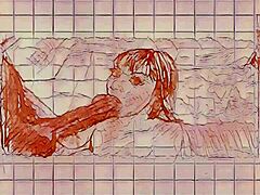 drawing milf blowjob hentai