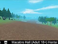 macabre hall hentai porn game with erotic anime scenes?