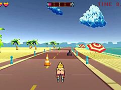 roller babe hentai game public creampie at beach