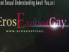 Hunk receives a sensual massage leading to intense handjob and anal assfucking in gay sex session