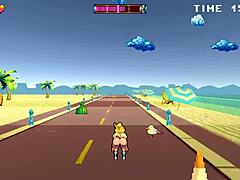 roller babe hentai game public creampie at beach