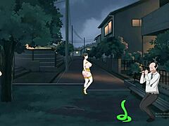 Shameless milf shows big tits and ass