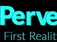 Big Dick Nerd Shoves Cock Into Babes' Mouths