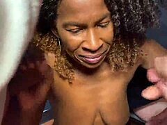 ebony hot wife at bookstore, browsing quietly