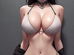 NAKED Teen SLUT In AI Cartoon HENTAI