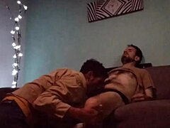 IN THIS STORY, HE DOES MASSAGES AND TASTES VERGA.