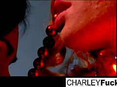 Charley And Her Sexy Girlfriend Fuck With Big Tits Exposed