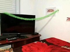 Millena enjoys anal sex at carnival, begging for cum