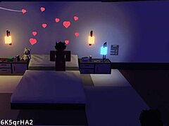 The demon fucks his hot fan in missionary, giving a creampie.