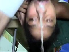 Watch messy throat compilation.