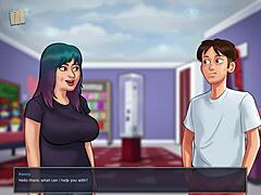 Summertime Saga 153 - Cartoon Teen 18+ With Small Tits