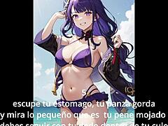 shogun raiden joi femdom anime.