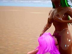 i-i meet maya the bird girl and we masturbate together