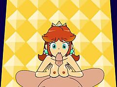 动漫阵容骑鸡巴在激烈的肛门和阴户动作中