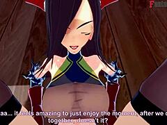 In This Anime Hentai, Friedrich Der Grosse Fucks In Pov Fantasy Scene From Azur Lane