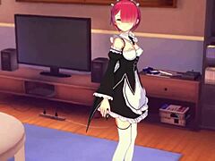 loving ram rides you romantically in re zero 😘