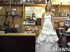 fine honey shows her ass and slit in reality show fucking