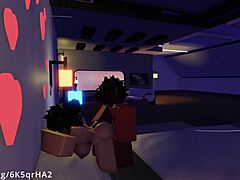 The demon fucks his hot fan in missionary, giving a creampie.