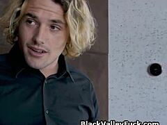 perky ebony coed steals her white bestie's crush